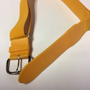 AllStar Youth Unisex Yellow Baseball Softball Belt